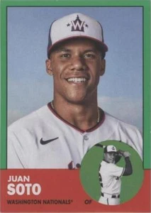 2022 Topps Archives /125 - 1963 Topps Design Green #100 Juan Soto - Picture 1 of 1