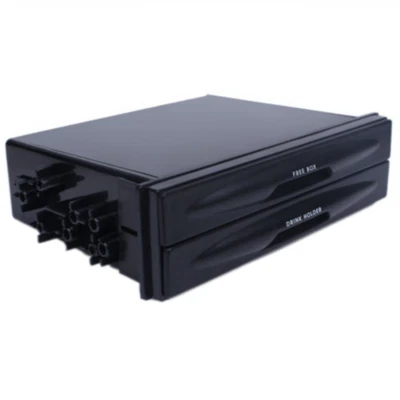 Cup Holder Double Din Dash Radio Installation Pocket Storage Box Car Accessories - Image 1 of 4