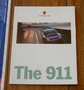 ORIGINAL 1996 PORSCHE 911 HÄNDLER VERKAUFSPROSPEKT, CARRERA, TARGA, TURBO - Bild 1 von 2
