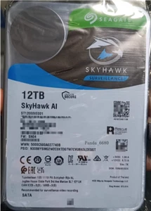 New Seagate ST12000VE001 SkyHawk AI 12TB 7200RPM SATA 6Gb/s 256MB 3.5" HDD - Photo 1/1