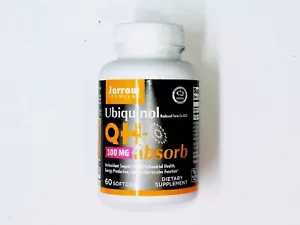 JARROW FORMULAS UBIQUINOL QH-ABSORB 100mg 60 SOFTGELS EXP. 06/2025 - Picture 1 of 3