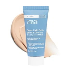 Paula's Choice RESIST Super-Light Daily Wrinkle Defense SPF 30 Matte Tinted Face - Picture 1 of 7