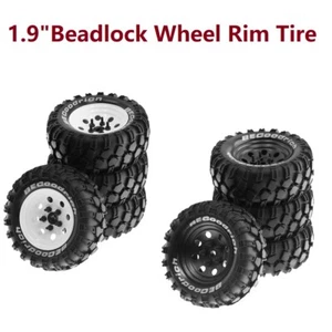 Neumático de llanta de rueda Beadlock de 1,9" para Traxxas TRX4 Axial SCX10 90046 90047 MST - Imagen 1 de 9