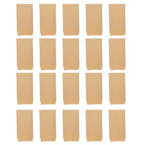 100 sobres de papel resellables sobres Kraft sobres en efectivo sobres de arroz oficina - Imagen 1 de 12