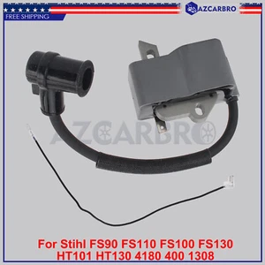FOR STIHL TRIMMER FS90 FS110 FS100 FS130 HT101 HT130 IGNITION COIL 4180 400 1308 - Picture 1 of 10