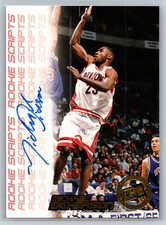 Michael Dickerson 1998  Press Pass Double Threat Rookie Script AU #NNO Arizona