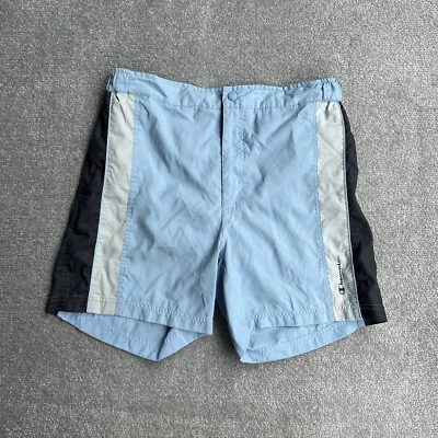 CHAMPION Herren Vintage Badehose Badeshorts Extra Large Beach Shorts 26312 Blau - Bild 1 von 4