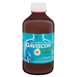 Gaviscon Peppermint Liquid 600ml - Picture 1 of 2