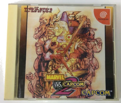 Sega Dreamcast Marvel vs. Capcom 2: New Age of Heroes w/ Box and Manual 4093 SP - Image 1 of 4