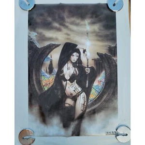 Vintage 1990 Luis Royo Collection Stained Poster By Pyamid PP31283 - Picture 1 of 6
