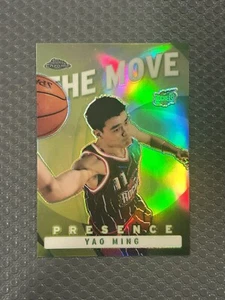 2002-03 Topps Chrome The Move REFRACTOR Yao Ming Rookie RC #17 Rockets China - Picture 1 of 2