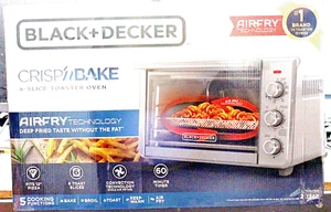 BLACK + DECKER CRISP 'N BAKE™ AIR FRYER - 6-SLICE TOASTER OVEN - TO3217SSC - Bild 1 von 6