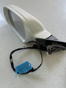 Audi A3 8P 2008-2012 Front Door Electric Wing Mirror 2/3dr White - Picture 1 of 6