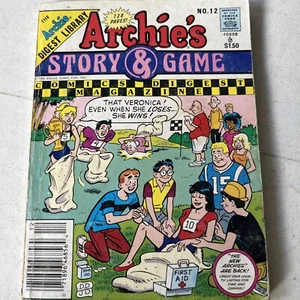 ARCHIE DIGEST LIBRARY: ARCHIE'S STORY & GAME DIGEST NO. 12 - Foto 1 di 1