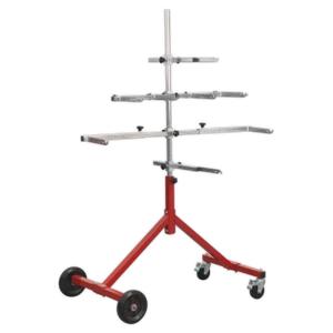 Sealey Heavy Duty Panel Stand - Door Wing Bonnet & Bumper - Red/Silver MK59 - Picture 1 of 4