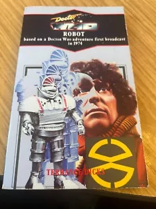 DOCTOR DR WHO TARGET PAPERBACK - ROBOT VIRGIN REPRINT 1992 - Picture 1 of 4