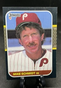 1987 Donruss #139 Mike Schmidt - Philadelphia Phillies - Picture 1 of 3