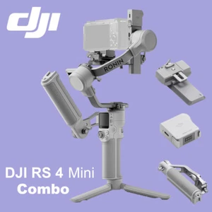DJI RS 4 RS4 Mini Combo Gimbal Stabilizzatore Auto Asse Blocchi Tracciamento Intelligente - Foto 1 di 8