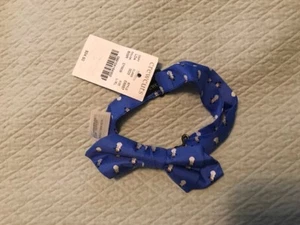Boy's, Crew cuts, Snowman, Holiday, Bow Tie, Blue with Snowmen, Preppy - Picture 1 of 3