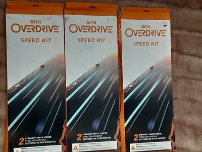 6 Total Anki OVERDRIVE Expansion Track Speed Kit Slot Cars Race  Tracks 3X(2) - Image 1 of 4