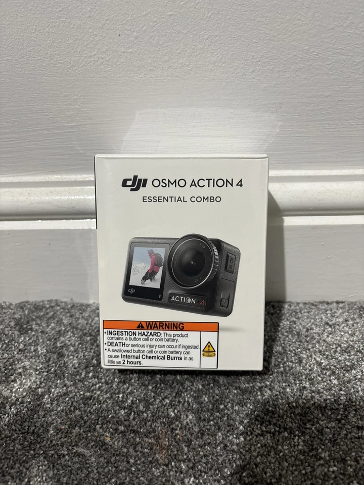 DJI Osmo Action 4 Essential Combo, Action Camera 4K/120fps - Image 1 of 3