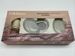 Lifelines 2pack Grounding Stones Tactile Collection & Essential Oil Blend - Picture 1 of 4