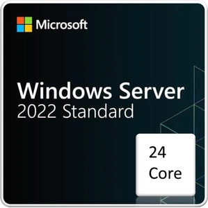 Windows Server 2022 Standard Edition - 24 Core License w/ 10 User CALs - Picture 1 of 1