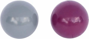 AmishToyBox.com Replacement Croquet Balls - Set of 2 Croquet Balls - Gray and... - Picture 1 of 3