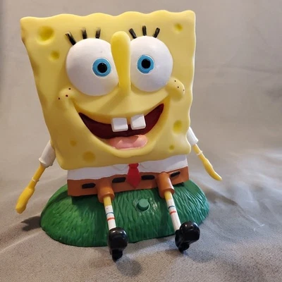 Pantalones cuadrados Bob Esponja de colección. Juguete parlante y móvil 2002, ¡funciona muy bien! Foto 1 de 4