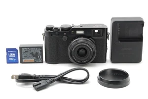 13 Shots【 MINT 】 Fujifilm X100F Black 24.3MP Digital Camera Body From JAPAN - Picture 1 of 15