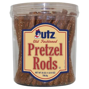 Utz Old Fashioned Brezel Rods 25oz Barrel Thick Crunchy Brezel Rod 1 Pack - Bild 1 von 4
