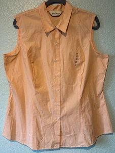 NWT - EDDIE BAUER SHORT SLEEVE LIGHTWEIGHT BUTTON UP TOP - SIZE XXL - Picture 1 of 4