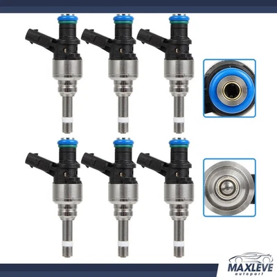 6pcs Fuel Injectors For Audi A6 2009-15 Audi S5 2010-2017 Audi Q5 2013-2017 3.0L - Imagem 1 de 4