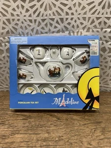 Madeline Doll Porcelain Tea Party Set 13 Piece Set by Schylling 2002 - Picture 1 of 3