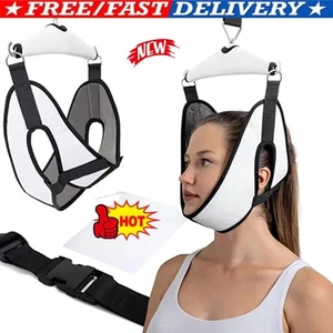 Pain Relief Neck Traction Device Head Hammock Cervical Massager Comfortable New - Picture 1 of 15
