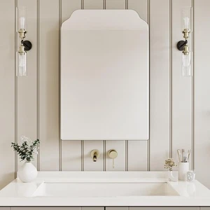 Victorian-Style Recessed Bathroom Medicine Cabinet, Storage Cabinet, Bathroom... - Picture 1 of 6