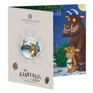 2024 THE GRUFFALO'S CHILD UK 50p BUNC ROYAL MINT PACK COLOR Coin Ltd Ed. 25000 - Bild 1 von 10