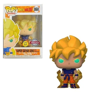 Funko POP Dragon Ball Z Super Saiyan Goku First Appearance GW #860 Vinyl Figure  - Picture 1 of 1