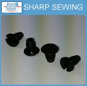 SIRUBA/TAIKO NEEDLE PLATE SCREWS (4) #SK260 - Picture 1 of 1