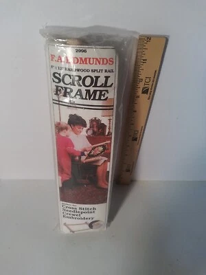 Edmunds 2996 Split Rail Scroll Frame 6"X12"....Ships Fast - Image 1 of 3