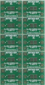 SOT363 0.65mm a DIP6 0.3" - 10 PC. [ES] - Picture 1 of 1