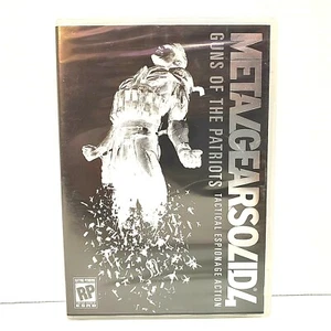 Metal Gear Solid 4 Guns of the Patriots DVD Metal Gear Saga Vol. 2 Konami (New) - Imagen 1 de 2