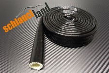1m Silikon Hitzeschutzschlauch Titan ID 25mm *** Silikonschlauch heat sleeve