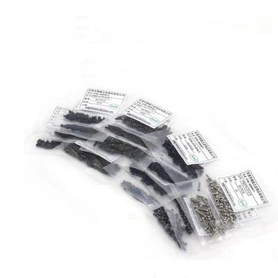 Kit de tornillos de reparación universales para computadora portátil portátil 800 un. 16 tamaños Foto 1 de 4