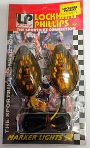 AMBER Honda 06-07 CBR1000RR Aero LED Flush Mount Turn Signals Marker Lights - Picture 1 of 1