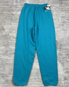 Vintage 90's JC Penny USA Olympic Sweatpants Youth 18 Extra Large Teal Blue - Picture 1 of 15