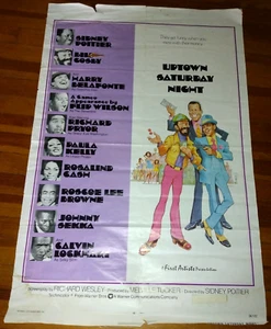 1974 Uptown Saturday Night Original One Sheet Movie Poster ~ Cosby Poitier Pryor - Picture 1 of 5