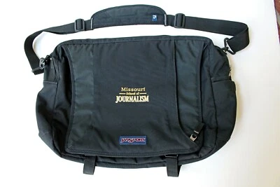 Bolsa para portátil Jansport Messenger Univ. Escuela de Periodismo de Missouri apenas usado Foto 1 de 4