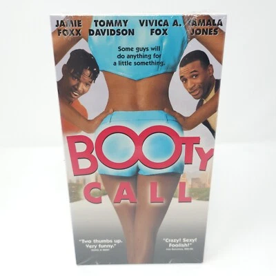NEW Booty Call VHS 1997 SEALED Jamie Foxx Vivica A Fox - Imagem 1 de 4