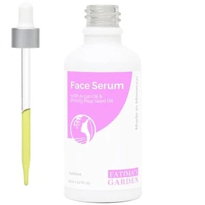Gesichtsserum - Mit Argan- & Kaktusfeigenkernöl Anti-Aging 50ml - Bild 1 von 8